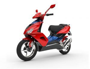 Red Scooter