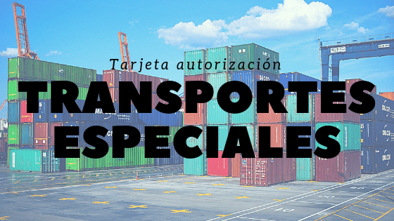 (Español) Solicitud de autorización de transportes especiales