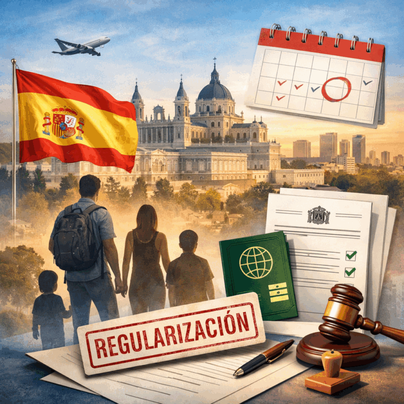 Regularización masiva en España 2026: fechas, requisitos y cómo prepararse